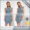 Names of ladies dresses women summer knee long  dresses Fashion navy color fit bodycon cocktail Party lady Dress