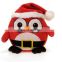 Cute Owl Santa Claus Christmas Plush Toy Ornament Decoration
