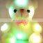 HI CE light up teddy bear led teddy bear glow in the dark valentine's gift