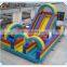 Outdoor giant inflatable rainbow slide,rainbow inflatable dry slide,inflatable arch slide for sale