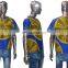 Africa wholesale custom t shirt traditional patterm print men shirt 2017