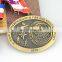 Design your own 3d miraculous plastic antique gold silver bronze blank catholic medal