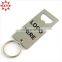 Factory suppliy zinc alloy bottle opener 3d with keyring