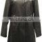 Long ladies leather coat/jacket, imported sheep skin, full sleeves