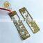 China Style Hollow Metal Bookmark