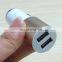Universal Dual USB 2 Port Car Charger and Safety Hammer Charger 5V 2A