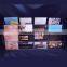 Hot sale 3 tier large acrylic brochure display with 15 pockets