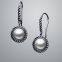 Designs Inspired DY 925 Silver Cable Pearl Stud Earring