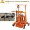 Mobile Manual Hollow Cement Block Making Moulding Machine in Philippines