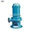High efficiency electric sewage centrifugal submersible pump