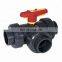Electric Eccentric Lined Fluorine Two Way Plug Valve