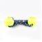 Durable pet toy dog chew rope with double tennis ball for training