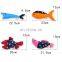 Cute pet toy dog chew plush simulation animals fish for pet playing