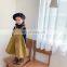 ins Korean children's clothing 2020 autumn and winter new middle and small children girls dresses quilted sling skirt western st