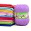 2020 china factory price 100% cotton baby knitting yarn for hand knitting