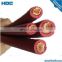 Heavy duty Flexible Welding cable 120mm2 super flex pure copper 800AMP black or red rubber sheath