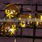 Factory Hot Sale Battery Operated Warm Led Christmas bell String Light