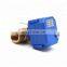 5v 3.6v 12v 24v 110v 220v DN15 DN20  2 way  ss304 electric motorized water ball valve for water irrigation ,leaking detection