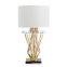 Guangdong popular nordic fabric Shade table lamp e27 Led  bed room table light