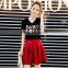 2015 Latest Fashion Lady Pleated Mini Skirt for Women