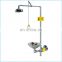 Safety Lab Fitting Emergency shower Double outlet eye wash basin