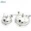 1.5" to 12" hemispherical lid triclamp collection lid with FNPT/MNPT ports