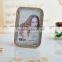 Home Decoration Wholesale Transparent Clear Glass Shining Acrylic Diamond Glass Picture Frame