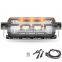 Raptor Style Grill Matte F&R with 3 Amber LED Lights & Side LED Lights Replaceable Letters fits for ford F150 18-19