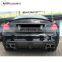 C63 trunk spoiler for C-class W205  2014-2016year B-style DRY carbon fiber rear wing for C63s