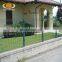 Green RAL6005 powder coated rigid fence panels with 50*200mm mesh