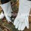 HY Leather Palm Impact Garden Gloves Agricultural & Gardening Tools Gardening Fishing Auto And Work Activities