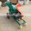 Waste wood bamboo tree straw crushing machine  mobile wood crusher machine diesel-powered chipper