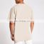 High quality wholesale cheap cotton men's khaki plain T-shirt
