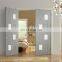 MODERN DESIGN mahogany wood teak wood entry door front door wood screen door with glass design