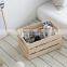 Living room bedroom Decorative Wooden Storage Container Boxes Wood Crates