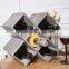 Rustic Wooden Wine Rack