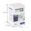 Custom die cutting foldable cardboard disposable surgical facemask n95 packaging box