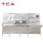 Fully automatic apple peeling coring and slicing machine