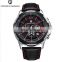 PAGANI DESIGN 2754 Men`s Quartz Watch Japan Movement Waterproof Leather Auto Date Clock Watch Mens
