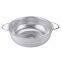 Kitchen Stainless Steel Fruits and Vegetables Washing Strainer Draining Colander Basket Durable Hander?& Base Mesh Colanders