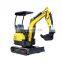 CE EPA Certificate 2ton Hydraulic Tailess Crawler Mini Excavator Prices 2 ton Mini Tailess Excavator For Sale
