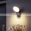 12W Outdoor Wall Light Best Seller Modern Home LED Garden Wall Lighting Hotel Black Wall Lamp