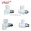 Factory wholesale Custom Temperature Control Valve Angled Heating Radiator Valves