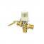 Custom Heating Control Dn25  Three Way Water Automatic Thermostatic Mixing Brass Valve