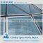 High standard space frame dome steel building with glass roof