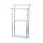 Professional Factory Freestanding 2 Tier Stainless Steel Chrome Plated Towel Bar Towel Racks Stand For Bathroom