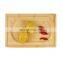 Bamboo Wood Cutting Board Carving Countertop Chopping Block With Built-In Compartment