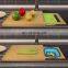 Expandable Bamboo Cutting Chopping Board Over The Sink Cutting Board For Kitchen With Silicone Containers And Drain Basket