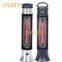 Portable electric patio heater 1200w fast warming infrared ruby heaters