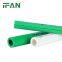 IFAN Factory Price Plastic PPR Plumbing Green Pipe Best PPR Pipes